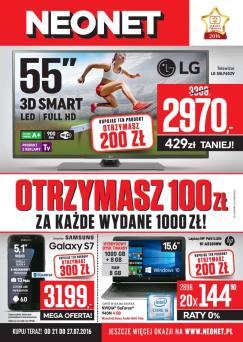 Otrzymasz 100 zł za każde wydane 1000