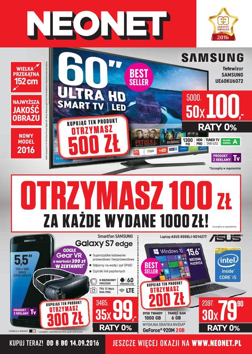 Gazetka promocyjna Neonet str. 1