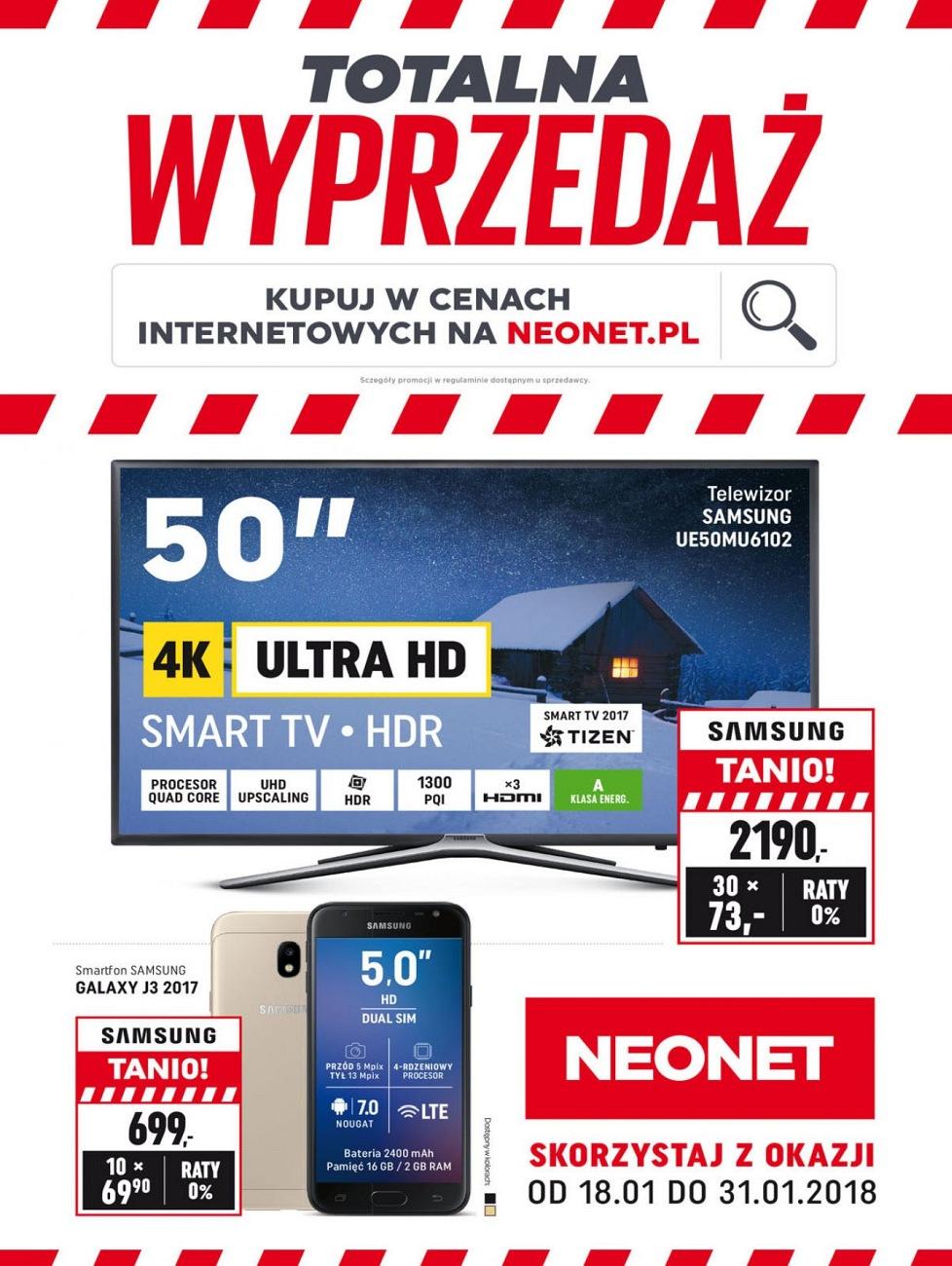 Gazetka promocyjna Neonet str. 1