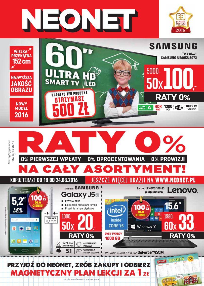 Gazetka promocyjna Neonet str. 1