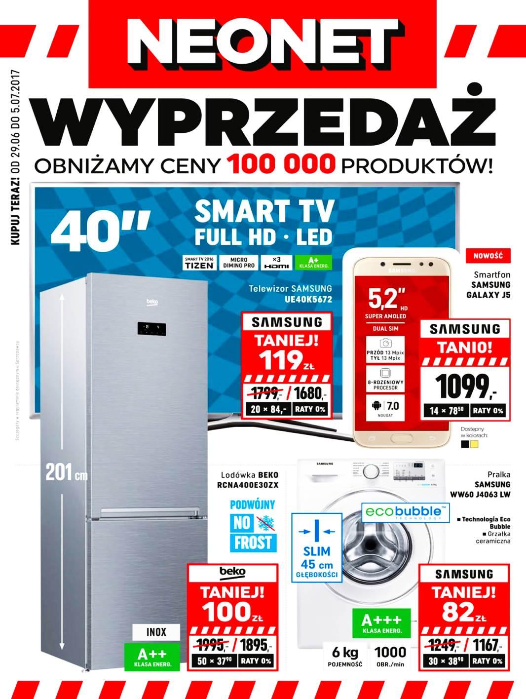 Gazetka promocyjna Neonet str. 1