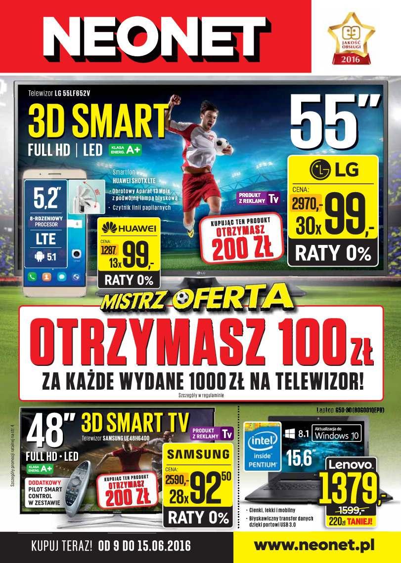 Gazetka promocyjna Neonet str. 1
