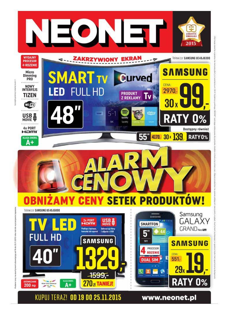 Gazetka promocyjna Neonet str. 1