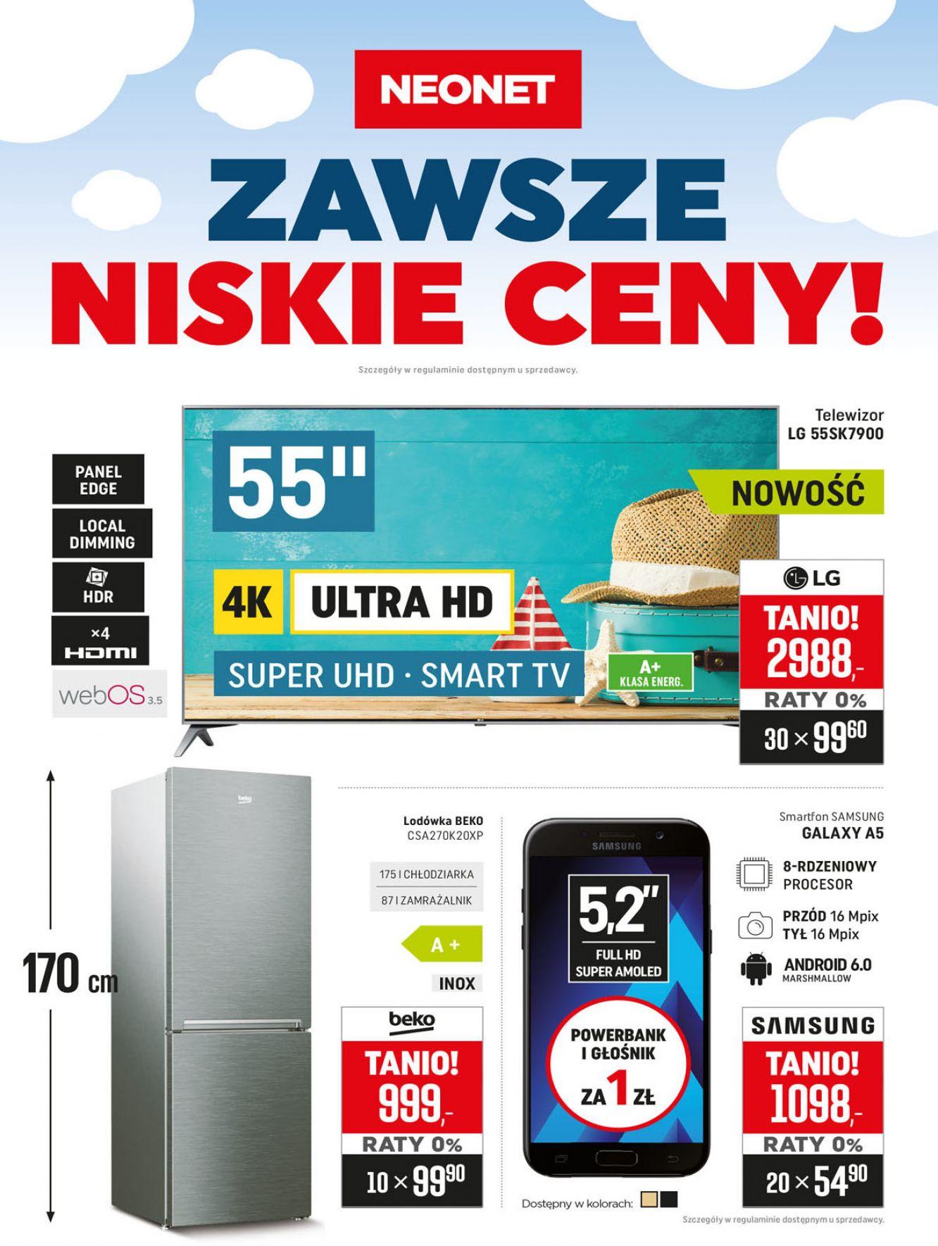 Gazetka promocyjna Neonet str. 1