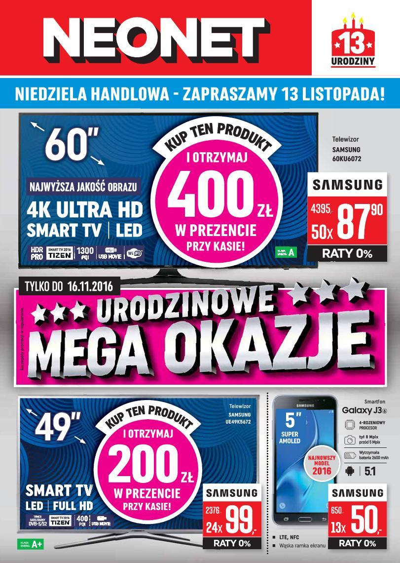Gazetka promocyjna Neonet str. 1