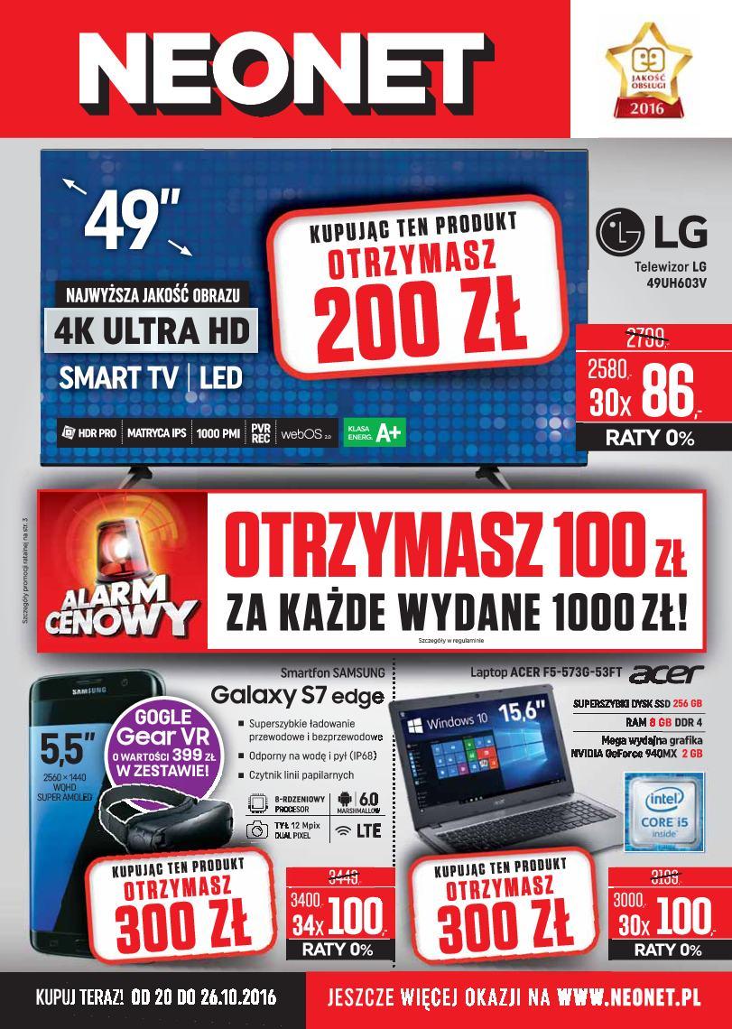 Gazetka promocyjna Neonet str. 1