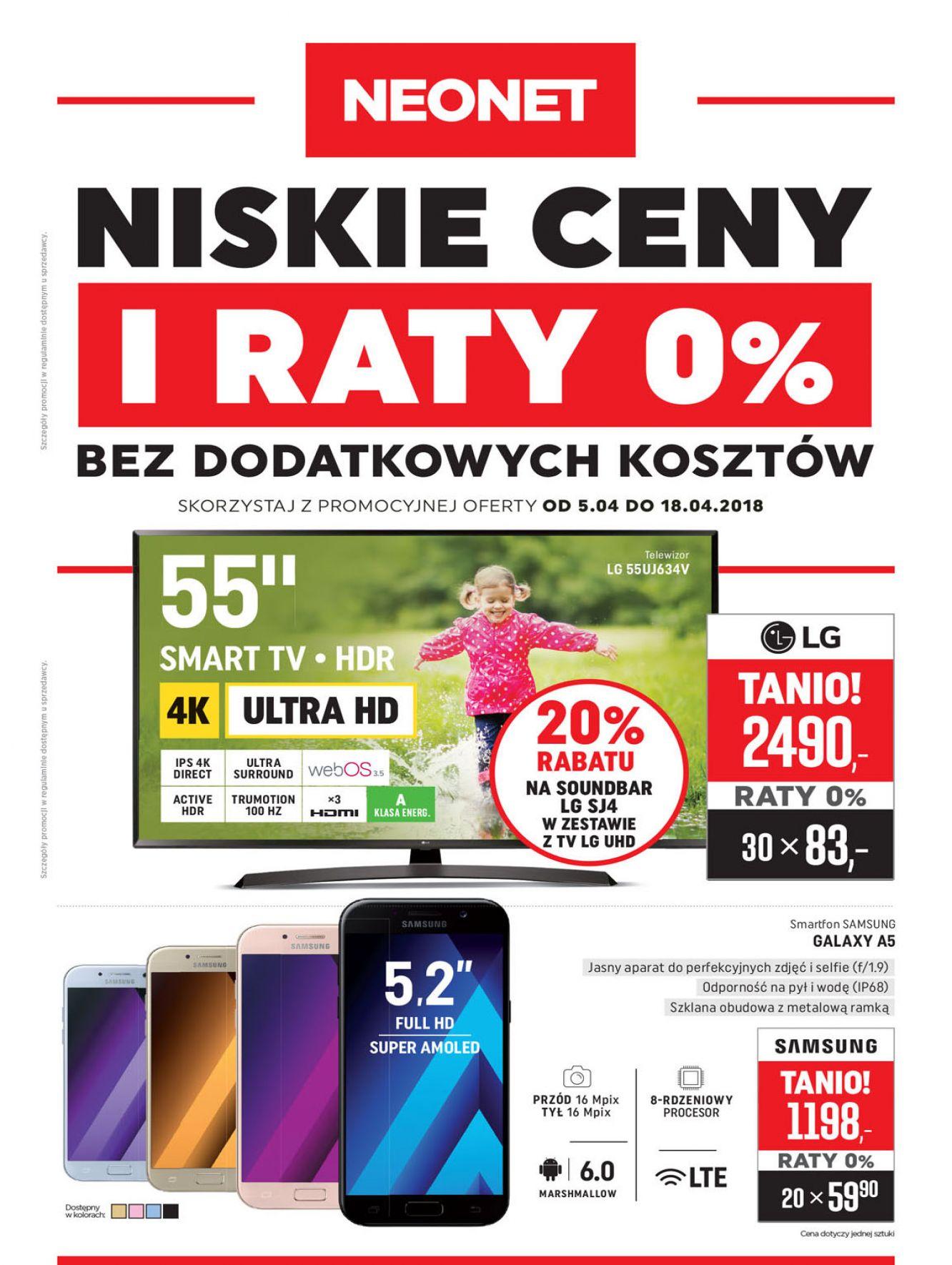 Gazetka promocyjna Neonet str. 1
