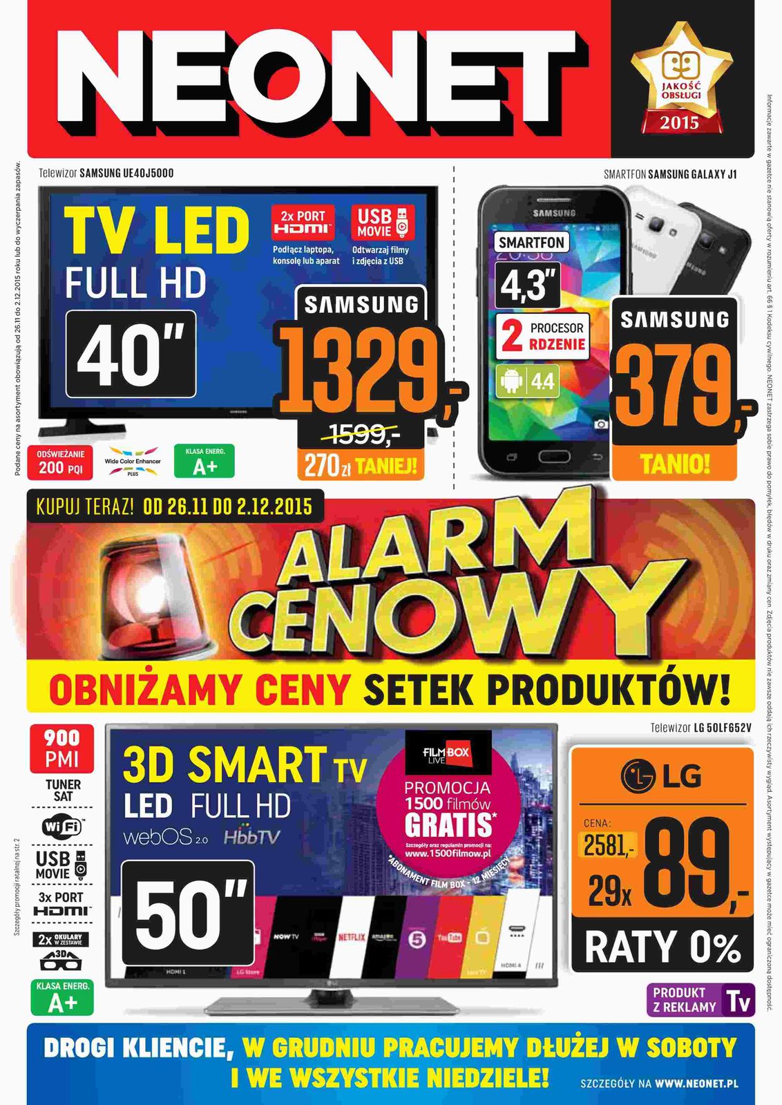 Gazetka promocyjna Neonet str. 1