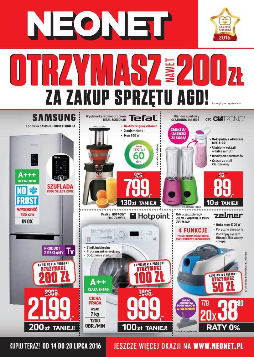 Gazetka promocyjna Neonet str. 1