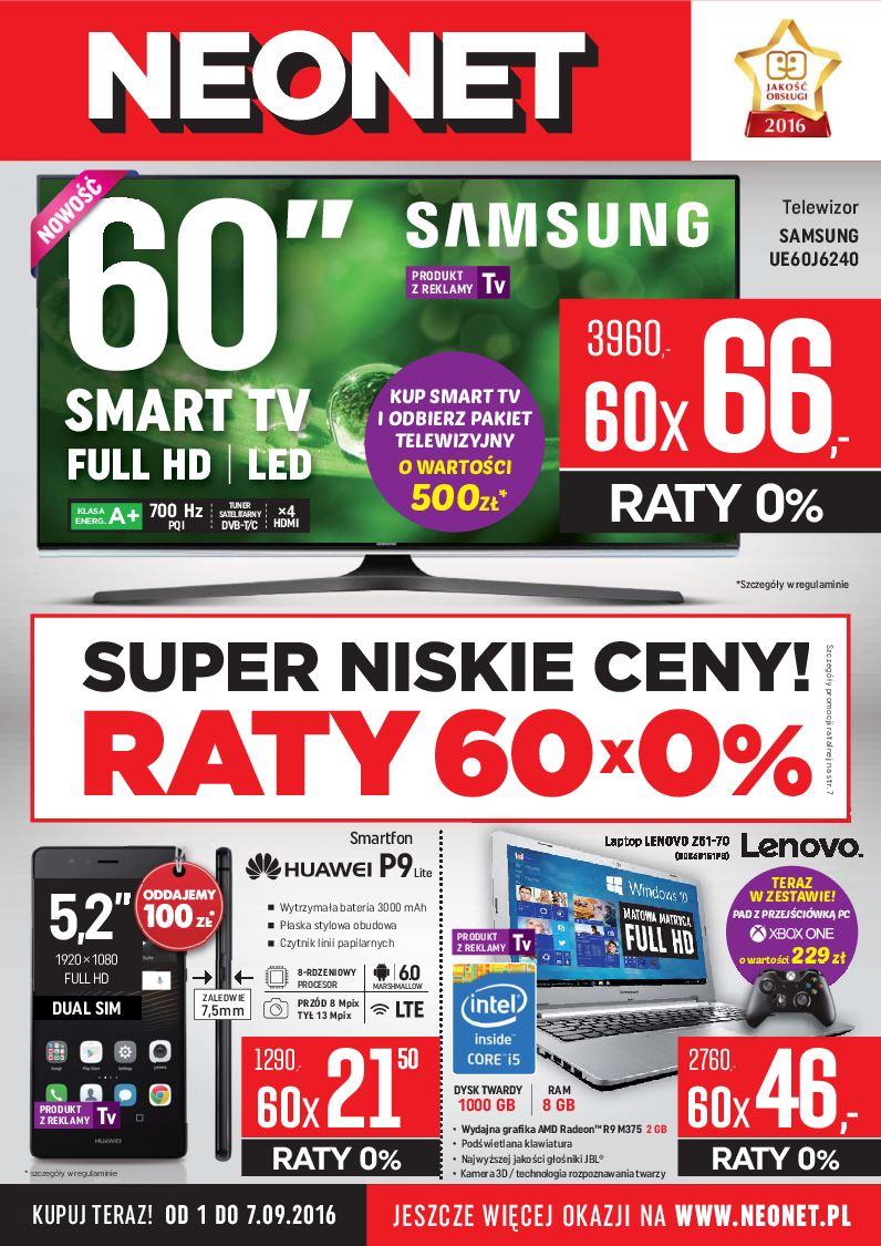 Gazetka promocyjna Neonet str. 1