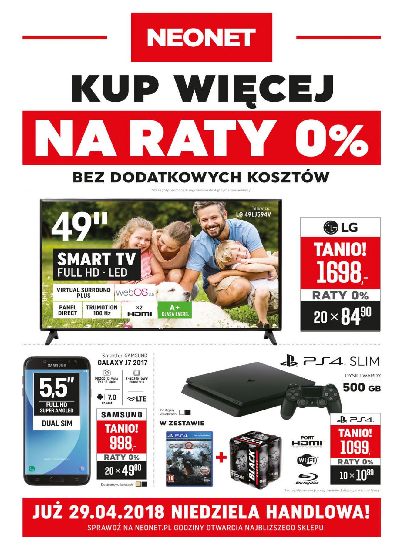 Gazetka promocyjna Neonet str. 1