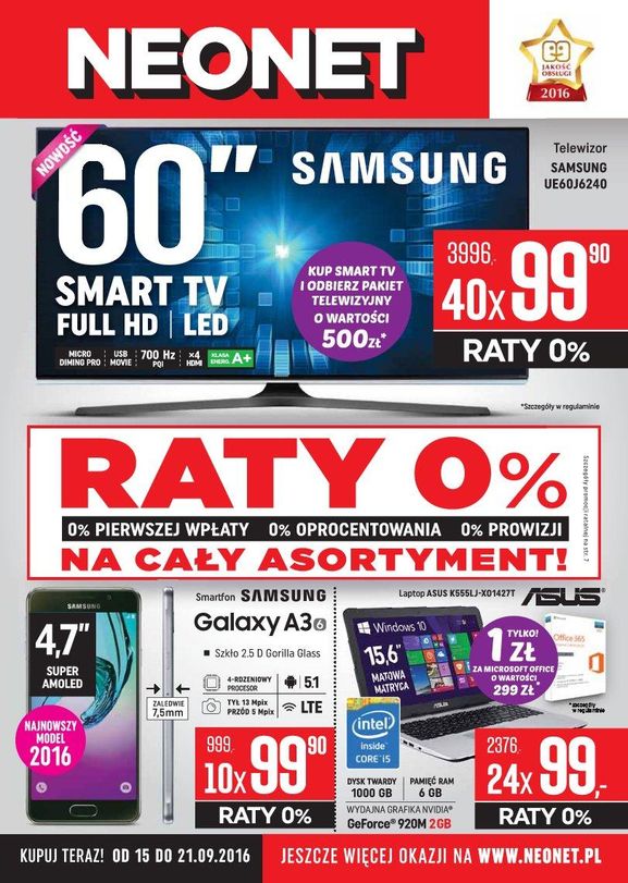 Gazetka promocyjna Neonet str. 1