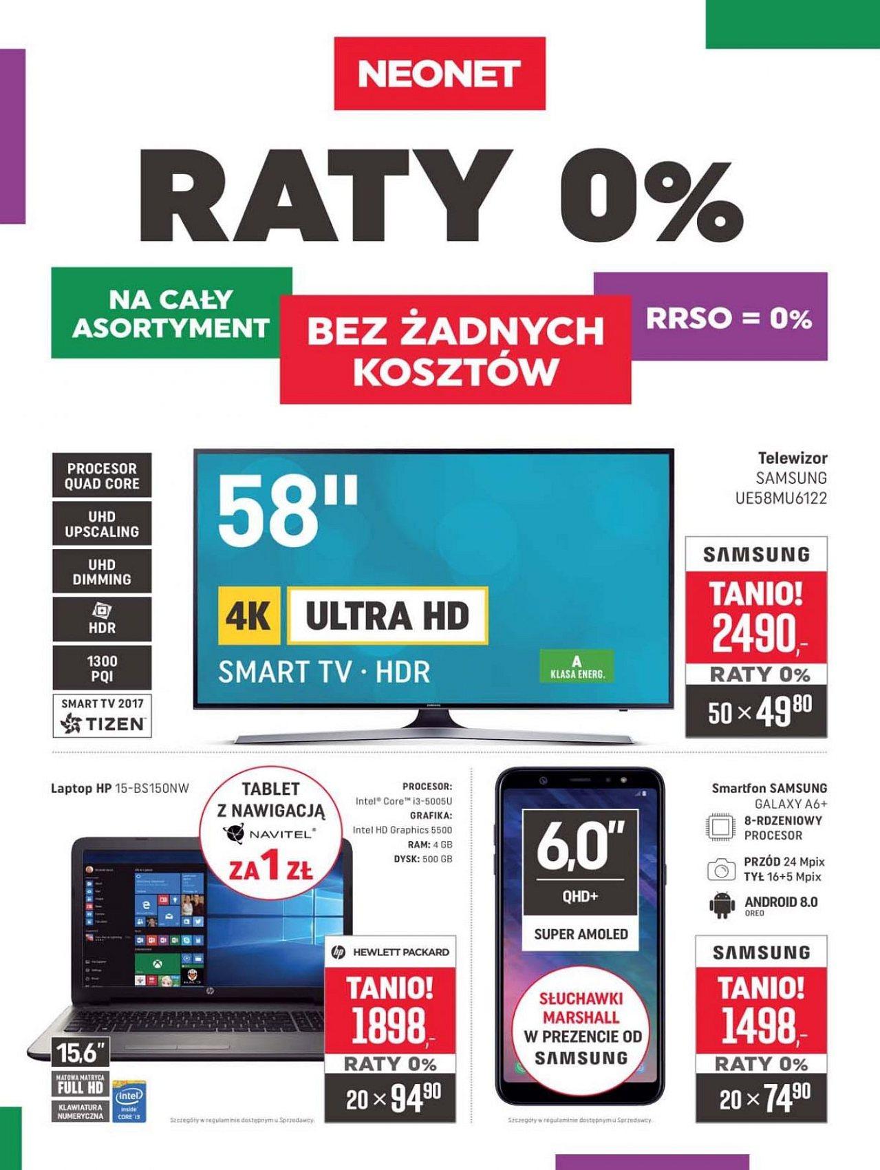 Gazetka promocyjna Neonet str. 1