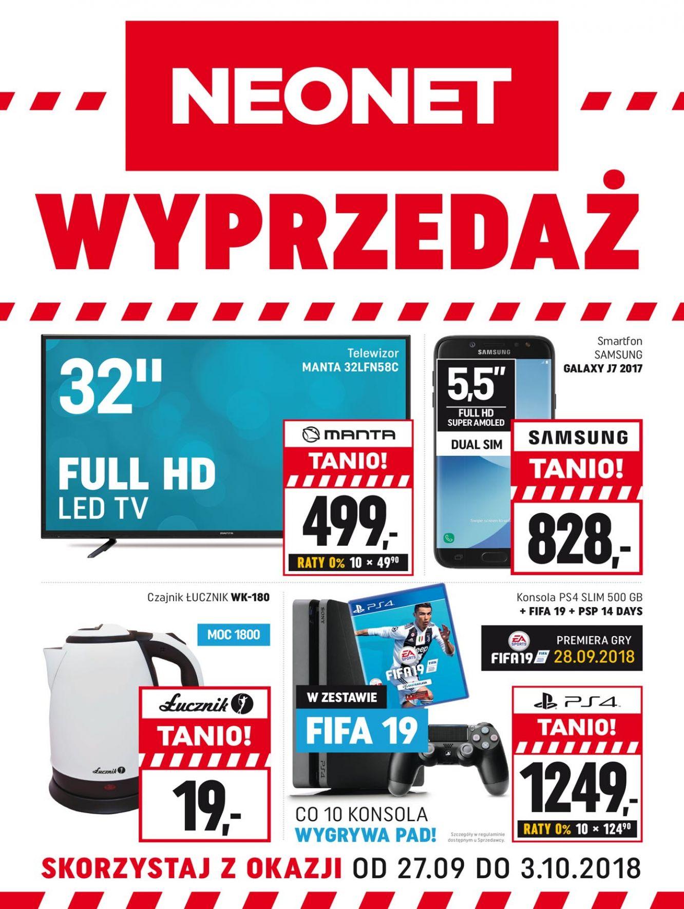 Gazetka promocyjna Neonet str. 1