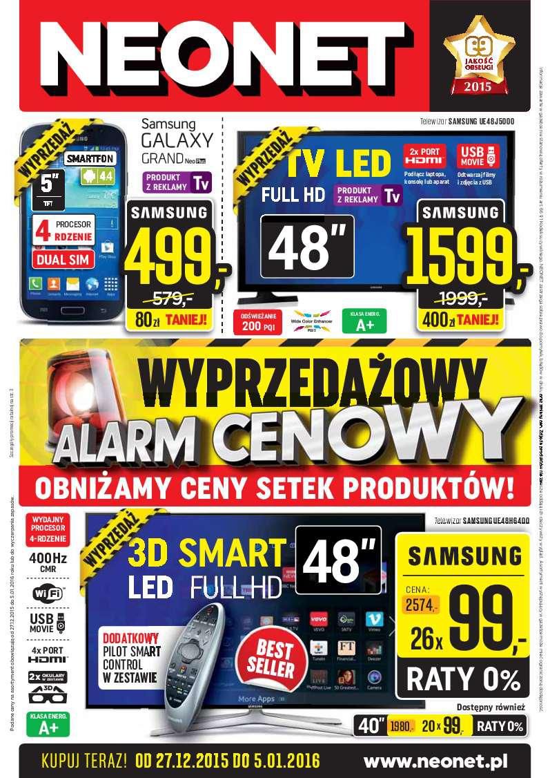 Gazetka promocyjna Neonet str. 1