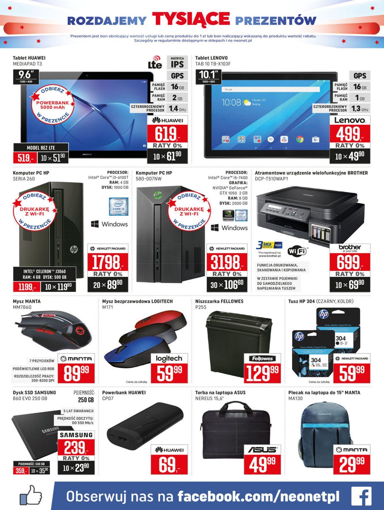 Gazetka promocyjna Neonet str. 10