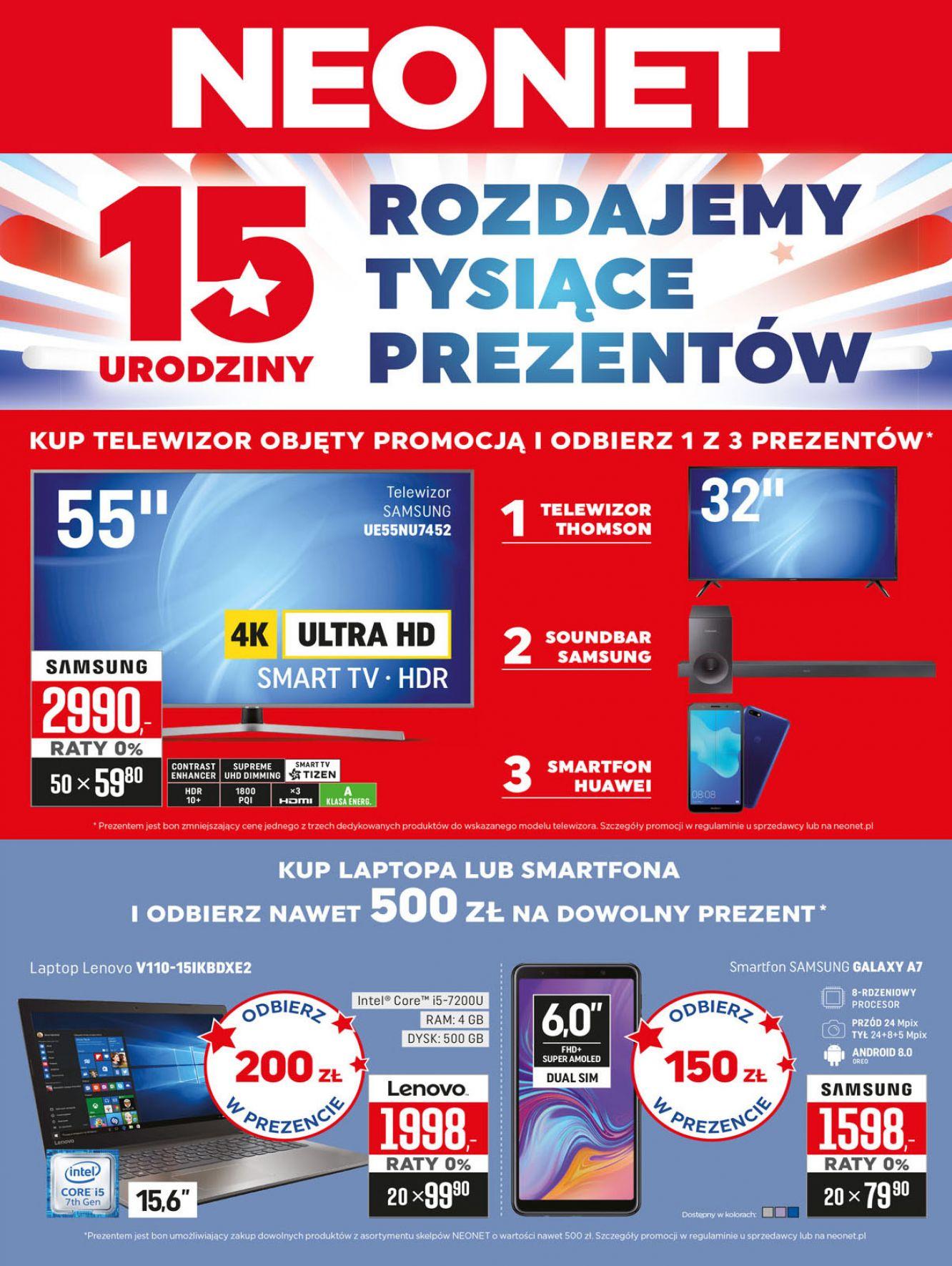 Gazetka promocyjna Neonet str. 1