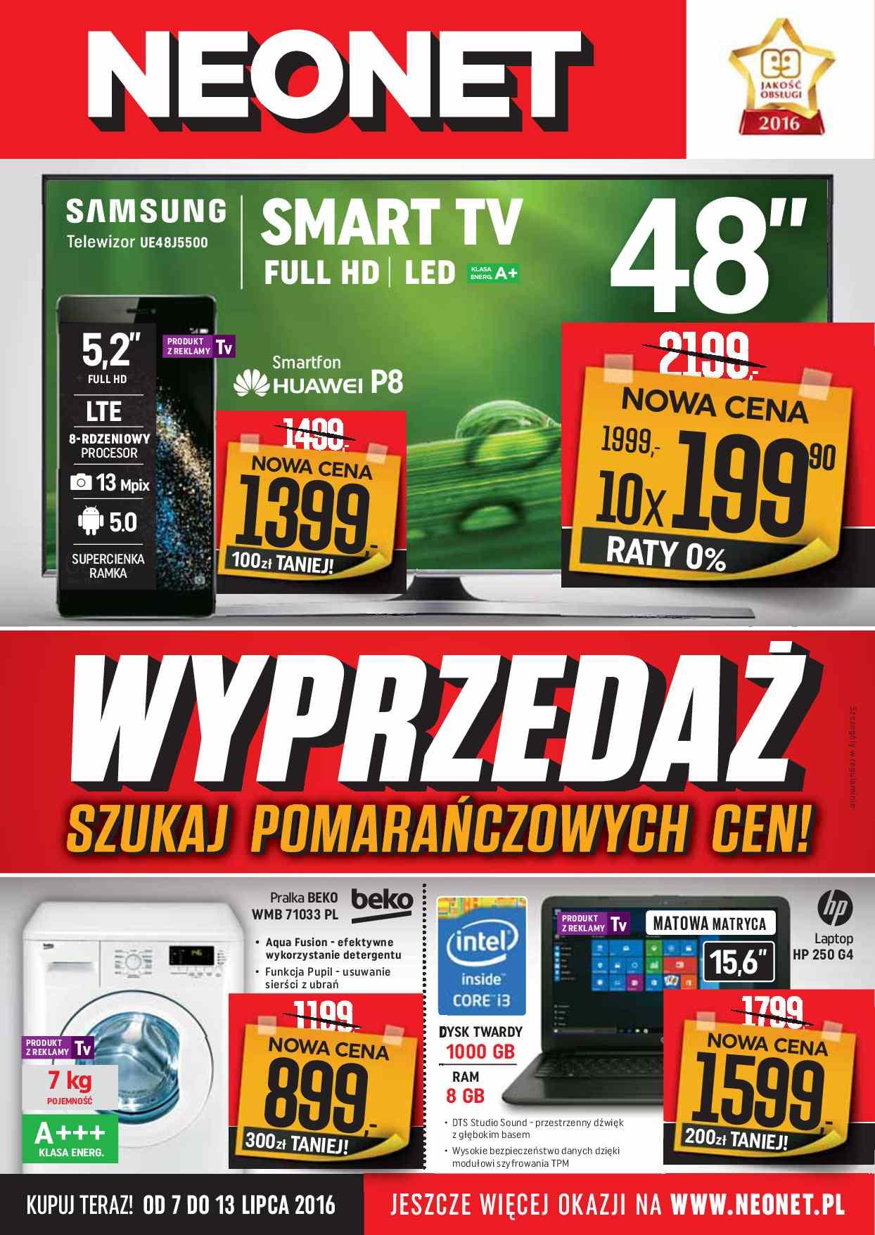 Gazetka promocyjna Neonet str. 1
