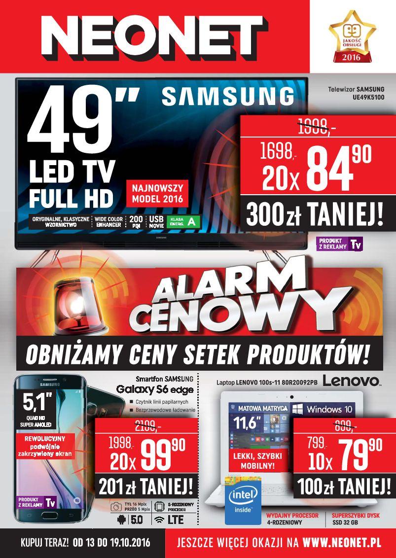 Gazetka promocyjna Neonet str. 1