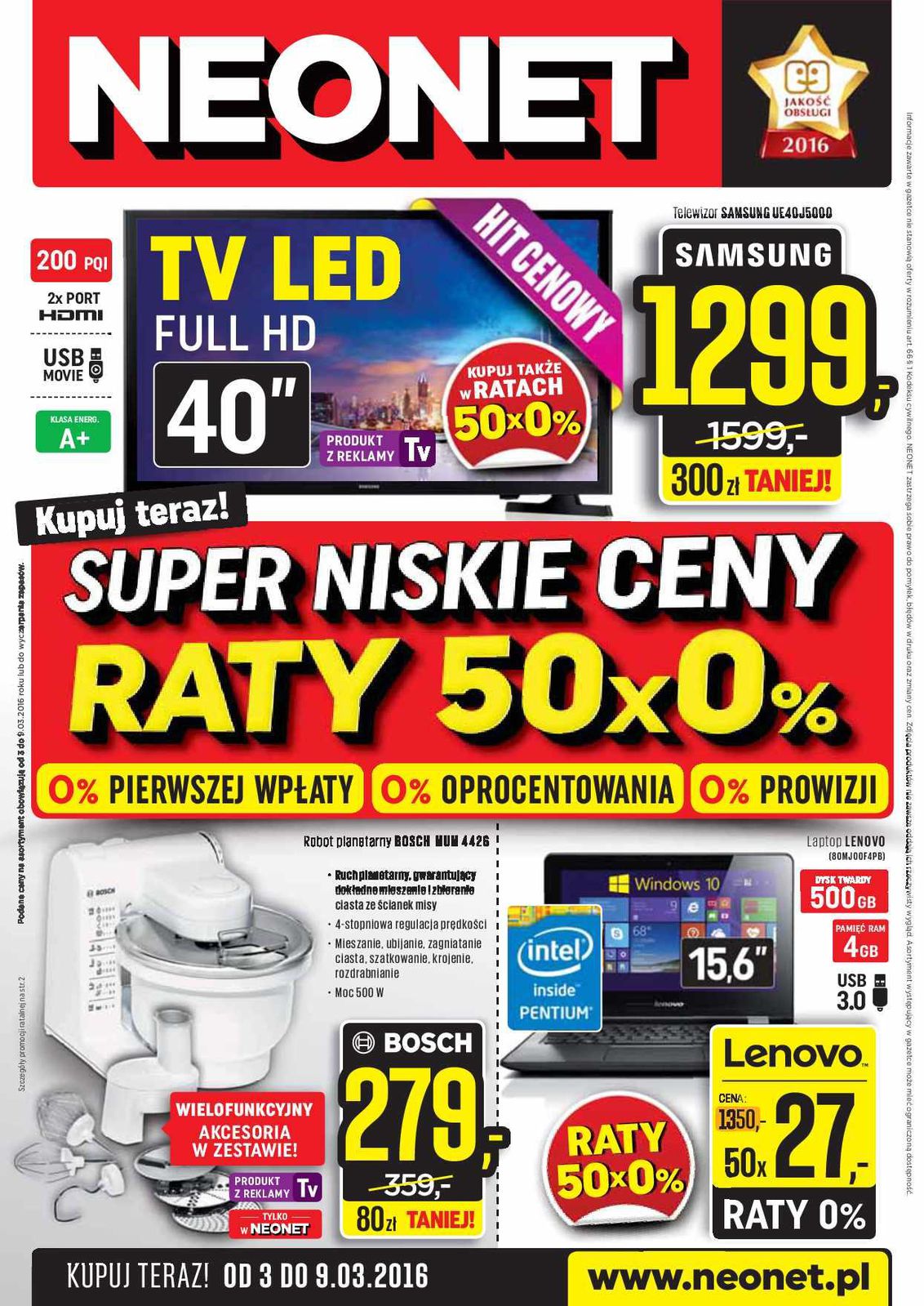 Gazetka promocyjna Neonet str. 1