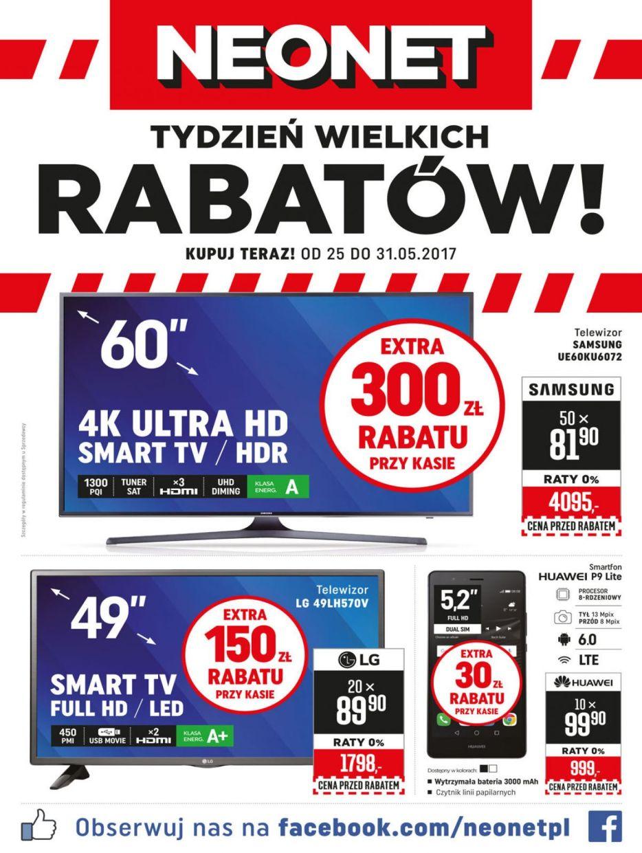 Gazetka promocyjna Neonet str. 1